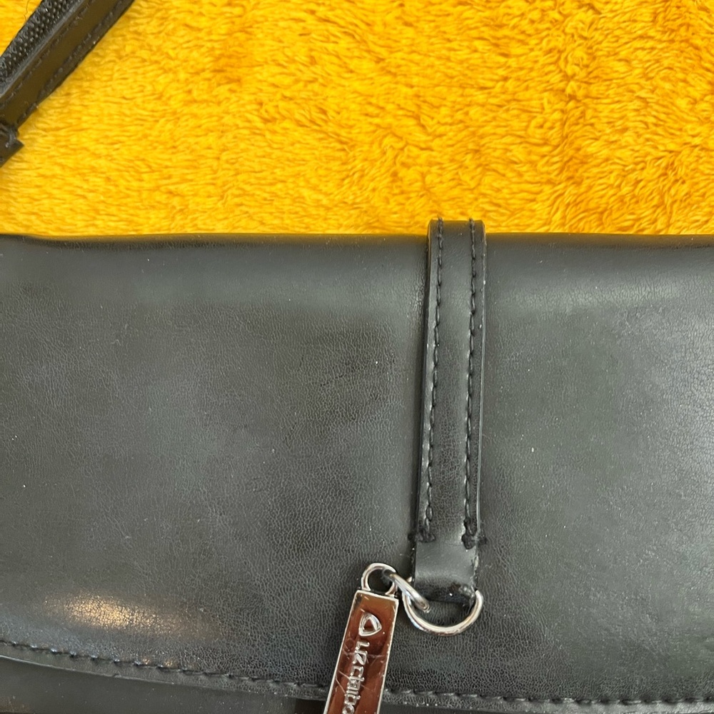 Vintage 90s Liz Claiborne black little purse - Picture 5 of 9